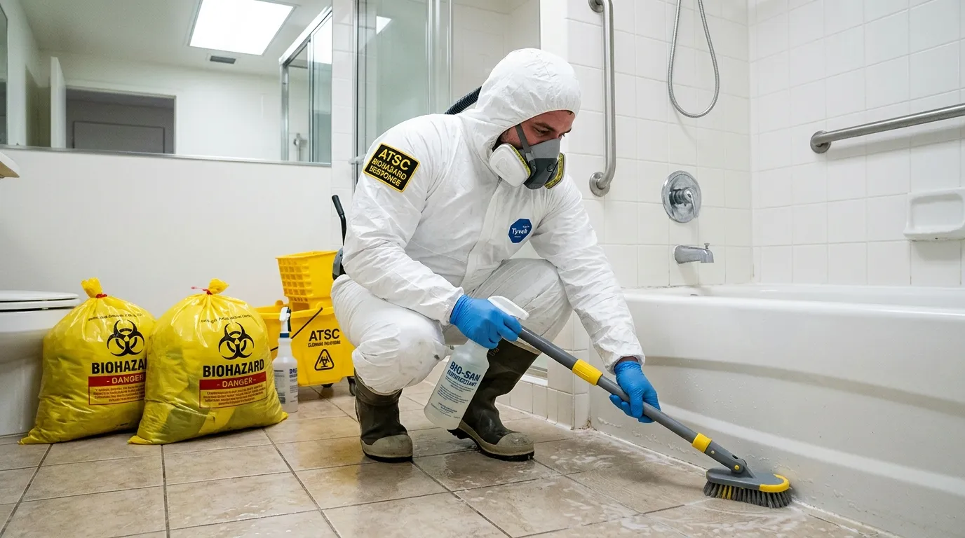 Decontamination equipment deployed for Blood Cleanup in Sartell